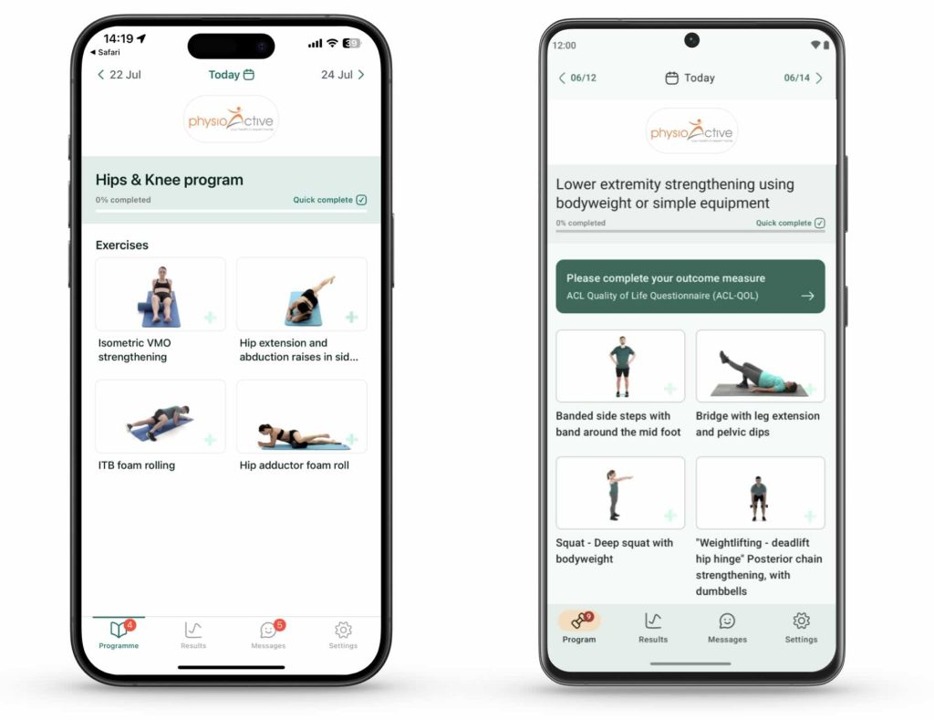 Dapatkan Physiapp iOS atau Android